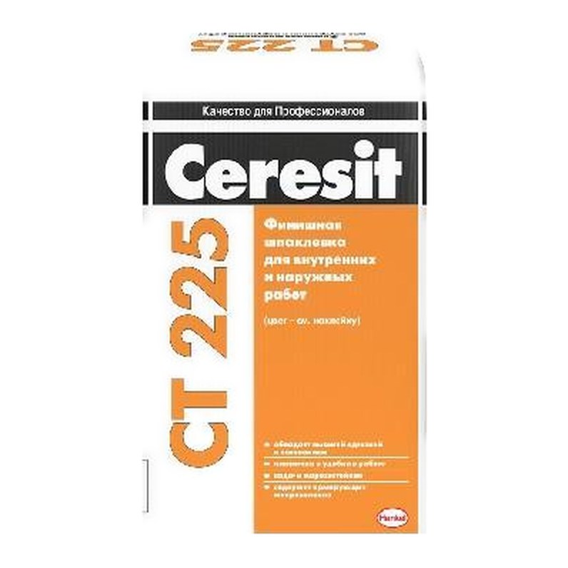 Шпаклевка финишная СТ 225 Ceresit