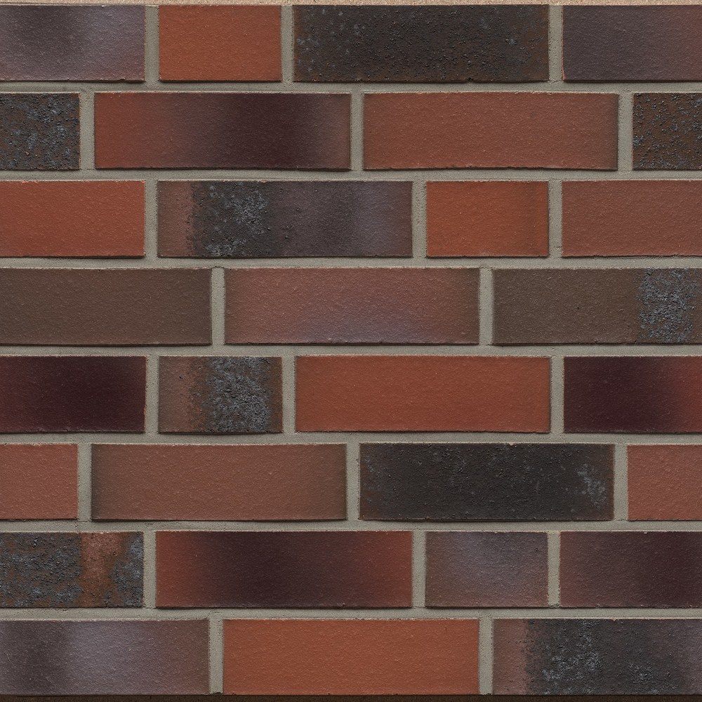 Клинкерная плитка Feldhaus Klinker R560NF14 carbona carmesi color
