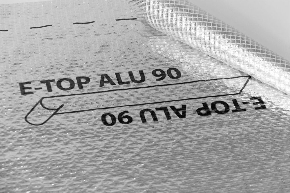 Fakro E-TOP ALU 90 — отражающая пароизоляция 1,5 × 50 м (75 м²)