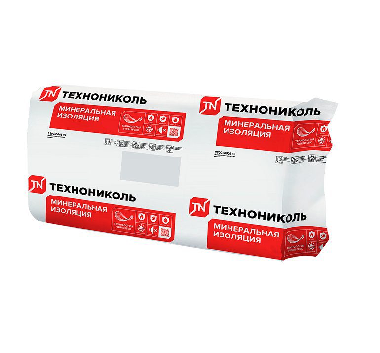 Утеплитель ТЕХНОНИКОЛЬ Тёплый каркас ПРОФ 37 PN 1200×610×50 (12 плит, 8,78 м², 0,44 м³)