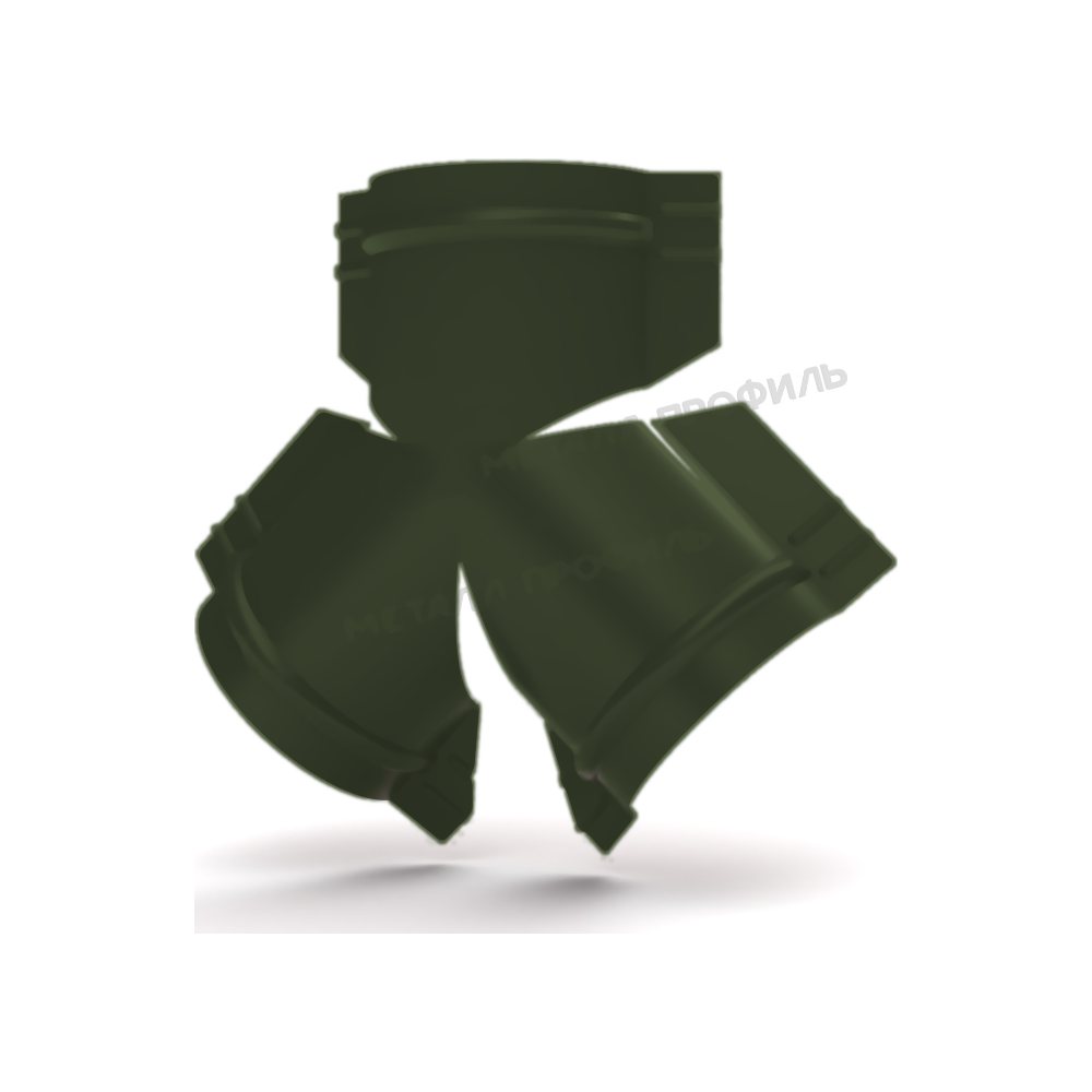Тройник Y для круглого конька R110