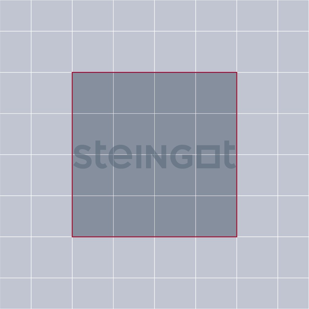 Тротуарная плитка STEINGOT Квадрат 200×200 — фото 2