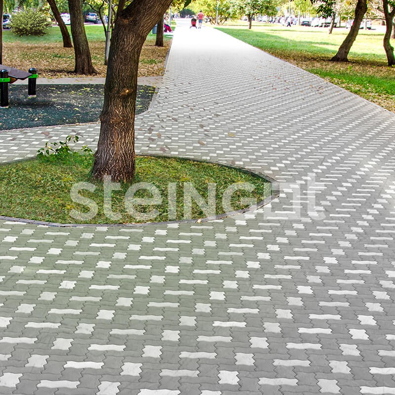 Тротуарная плитка STEINGOT Зигзаг 225×112,5